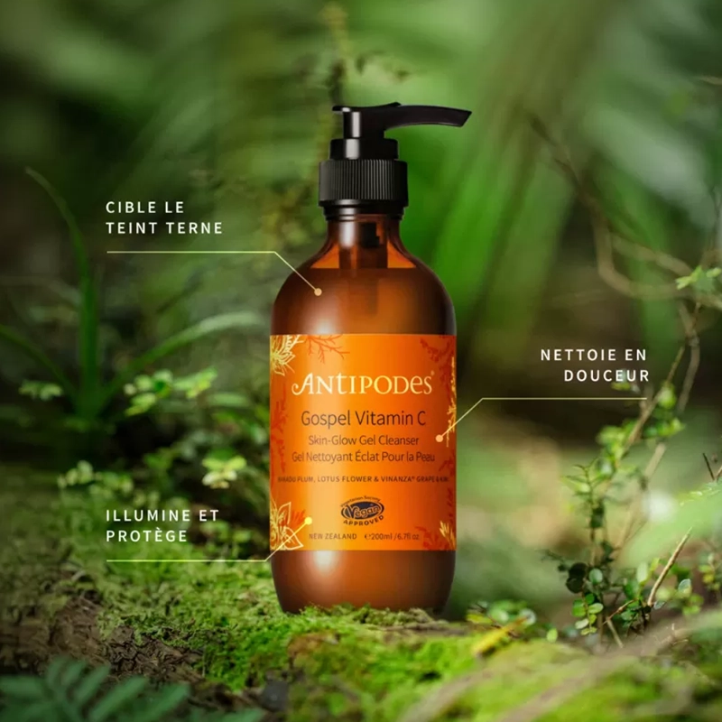 Gospel Vitamin C- Gel Nettoyant Éclat 200ml – Image 2